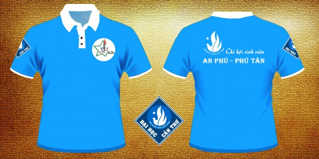 Mẫu áo truyền thống Chi hội sinh viên An Phú - Phú Tân