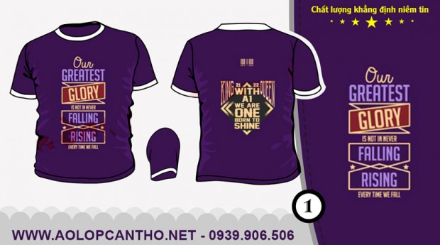 Mẫu áo lớp đẹp - Mẫu đồng phục đẹp - Mẫu áo nhóm đẹp