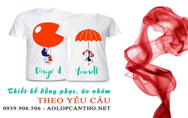 Thiết kế áo nhóm theo yêu cầu Cần Thơ